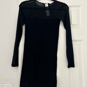 Zara Mesh Bodycon Dress